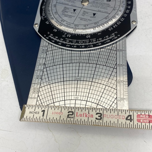 VFR Navigation Planning Set E6B Flight Computer Rotary Plotter VFR Flight Poster - Picture 5 of 17